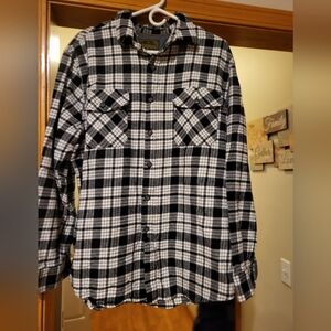 Mens anchorage flannel shirt size xl